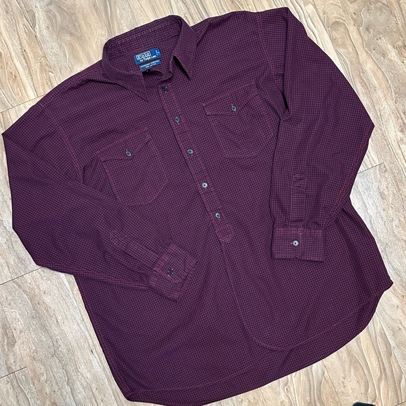 **POLO RALPH LAUREN** Woodsman Workshirt SIZE XL - Picture 3 of 5